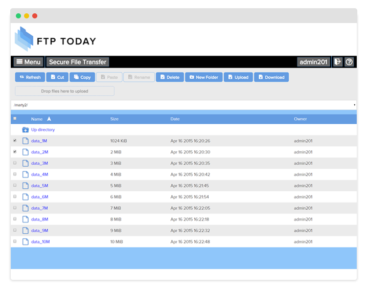 FTP Today Releases New Web Interface